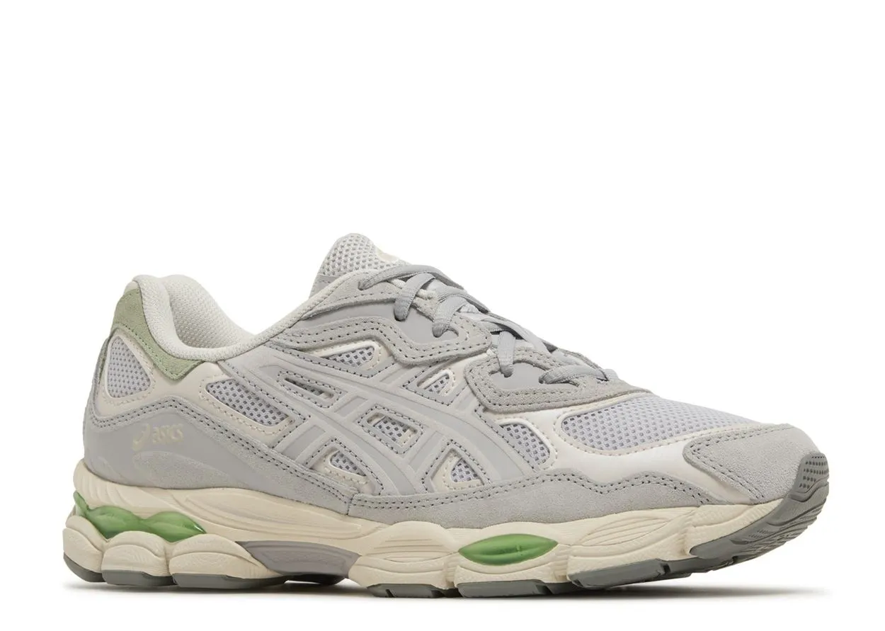 Arch Stabilization Subtle design Asics Gel-NYC Cloud Grey Green