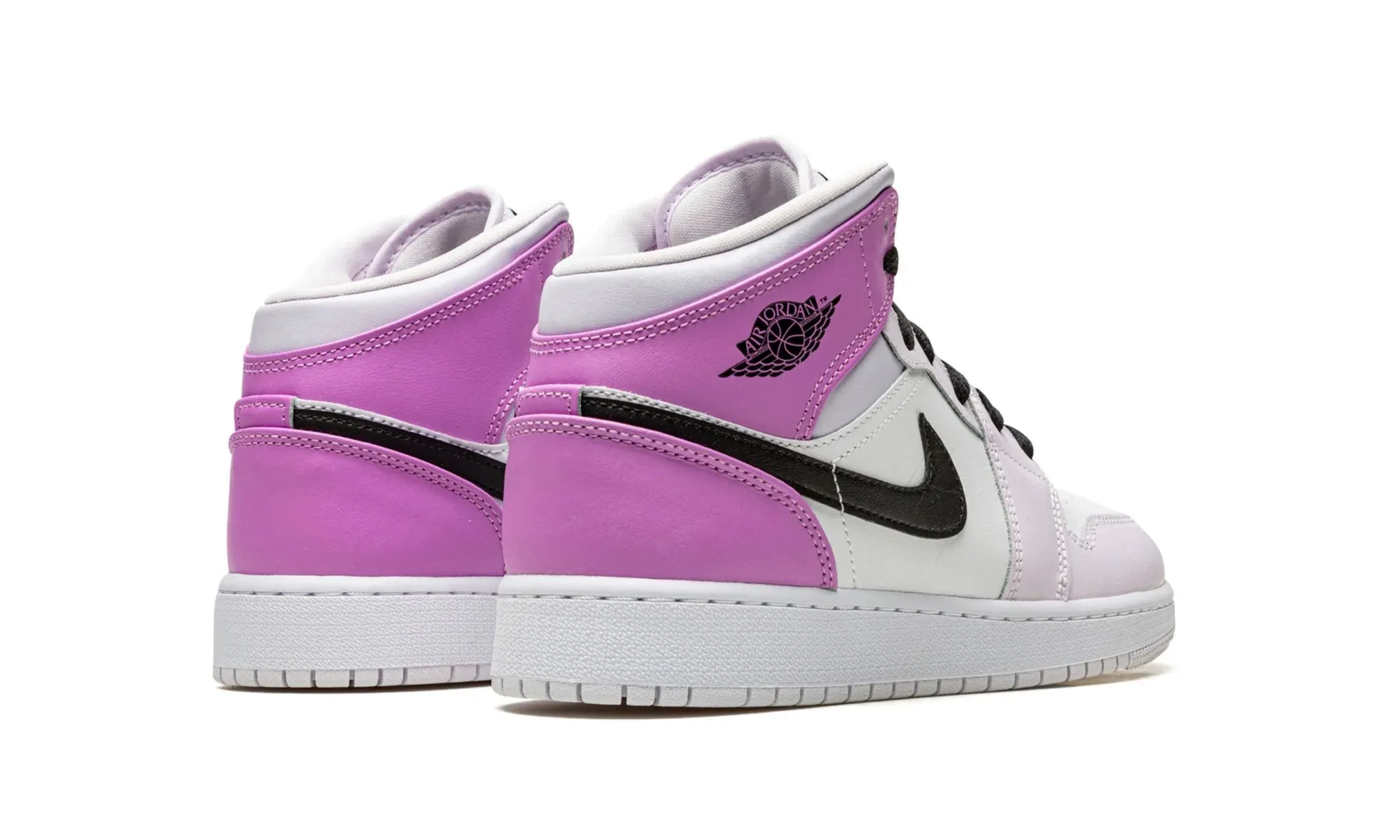 Shock absorption Universal Style Air Jordan 1 Mid GS 'Barely Grape'