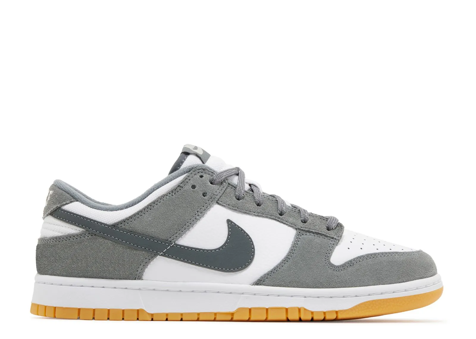 Durable Wear Dawn Step Nike Dunk Low Smoke Grey Gum 3M Swoosh