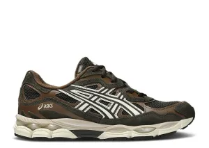 Run Style Premium Material Asics Gel-NYC Black Coffee