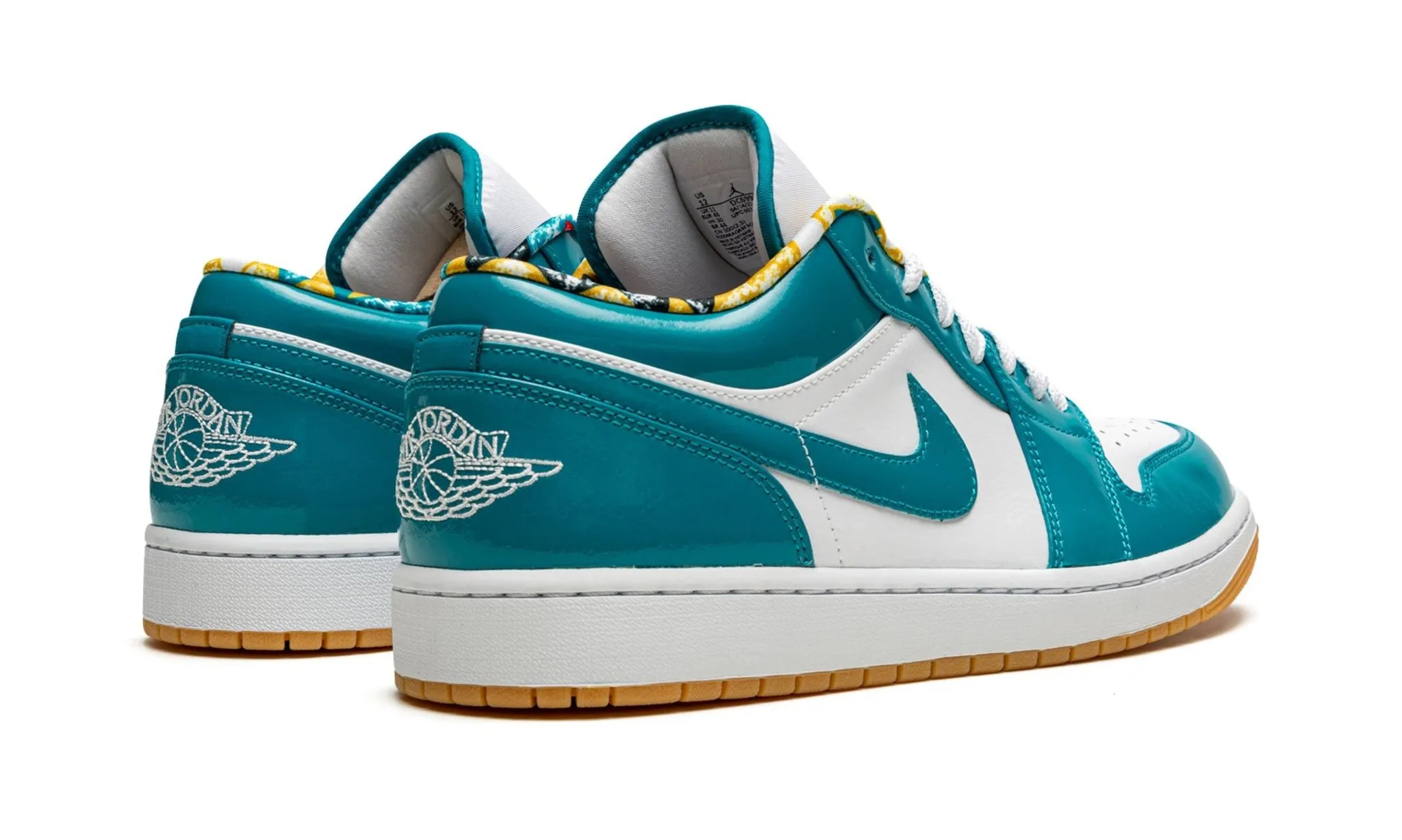 Joy Step Air Jordan 1 Low Barcelona Cyber Teal