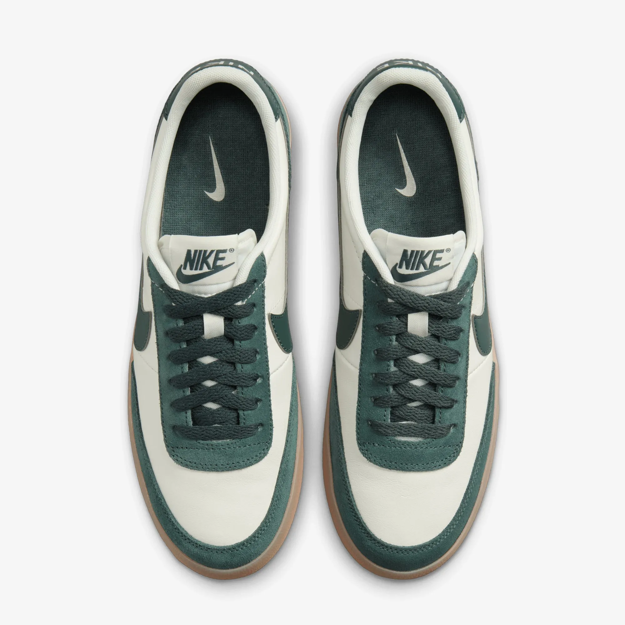 Hiking Rubber Outsole NIKE | KILLSHOT 2 { SAIL/VINTAGE GREEN-GUM YELLOW