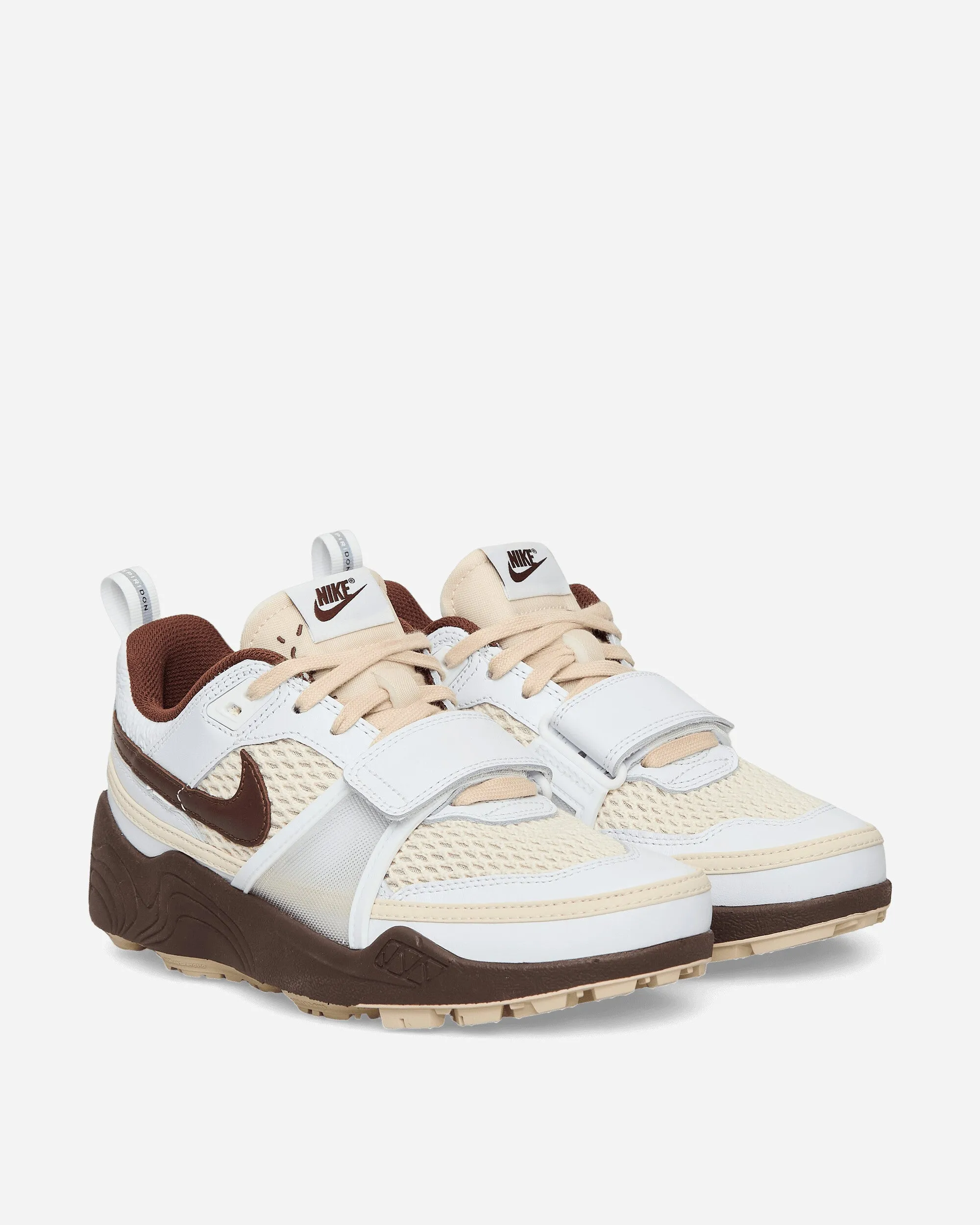 Travis Scott Zoom Field Jaxx Sneakers White / Light Chocolate Quality