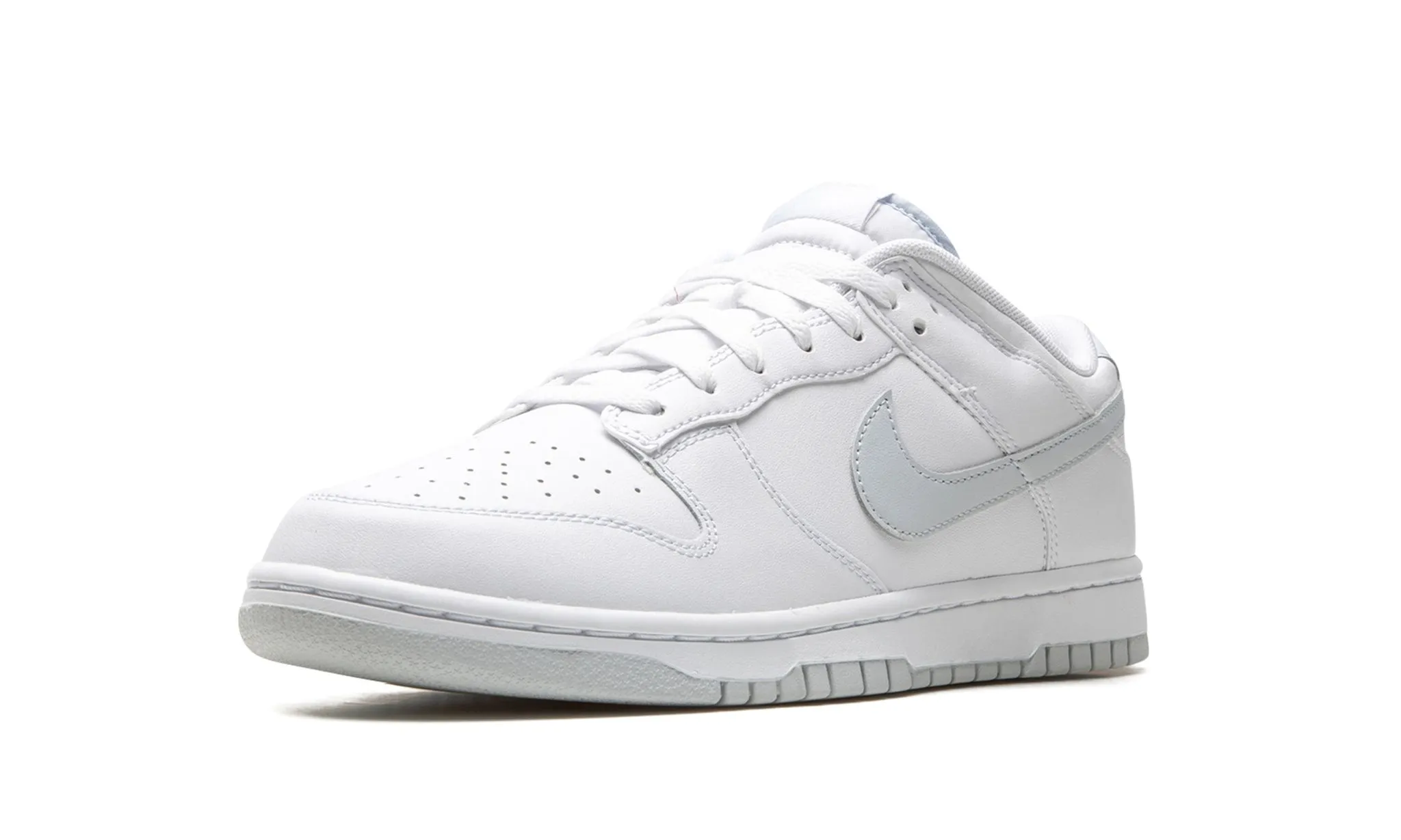 Nike Dunk Low Retro "White Pure Platinum" Simple Motion Midsole Support