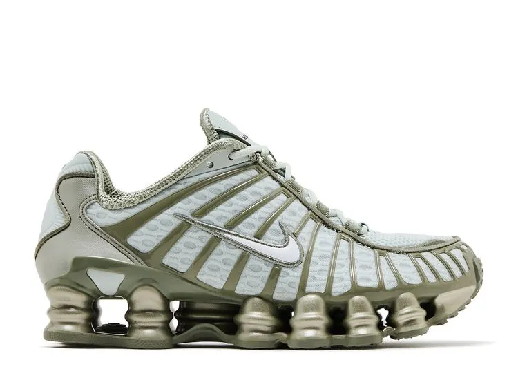 Speed Shoes running with a cushioned midsole Nike Shox TL Light Army