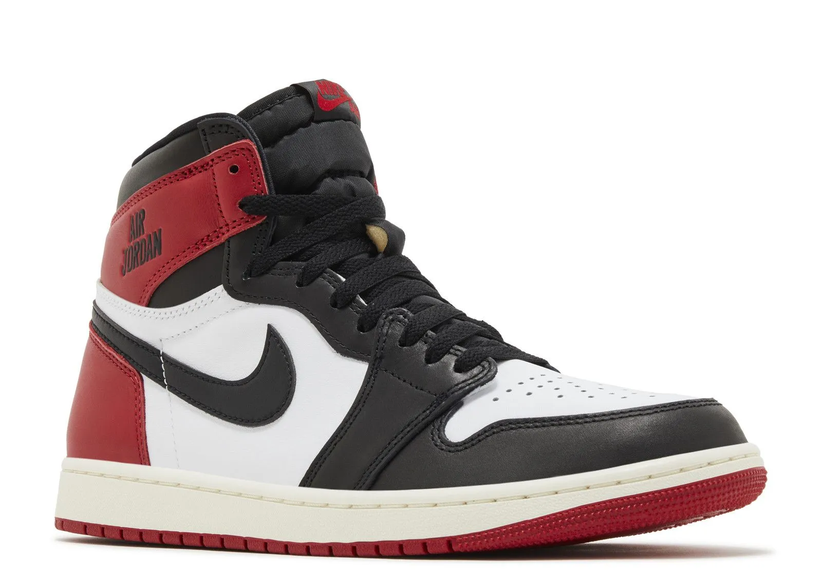 Air Jordan 1 Retro High OG Black Toe Reimagined Slip   resistant   sole Solid Hold