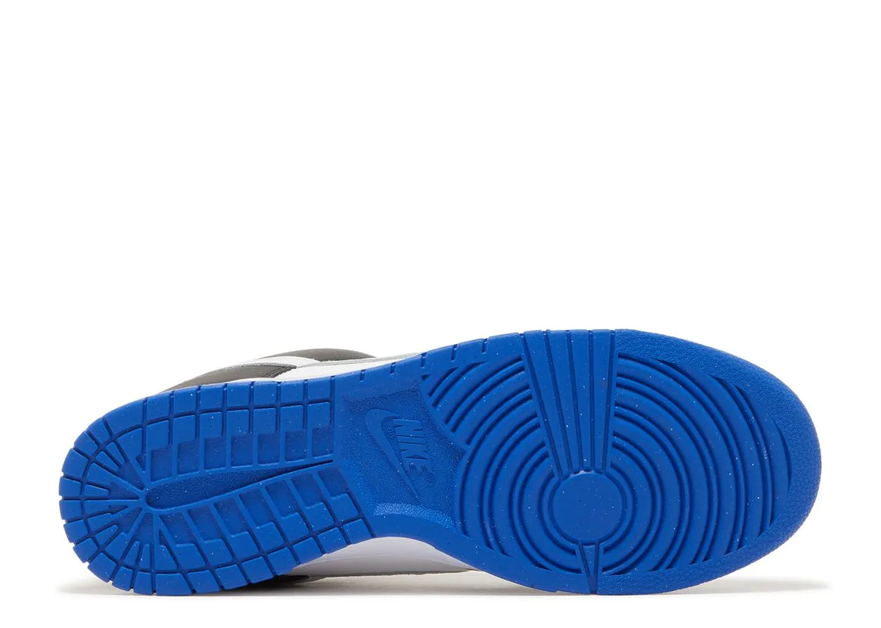 Nike Dunk Low White Black Royal Bold Detail