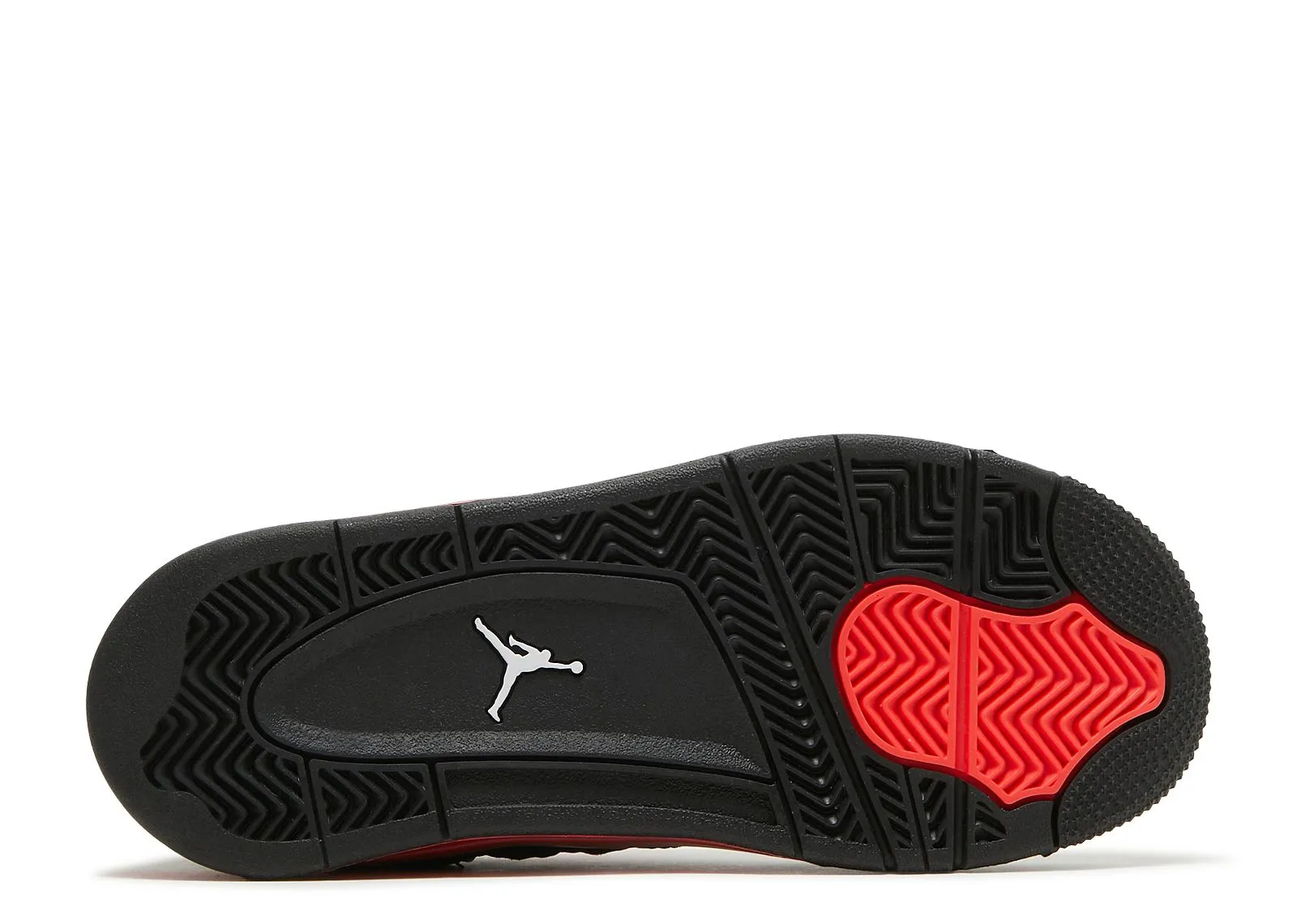 Lace   Up Style Air Jordan 4 Retro Red Thunder (PS)