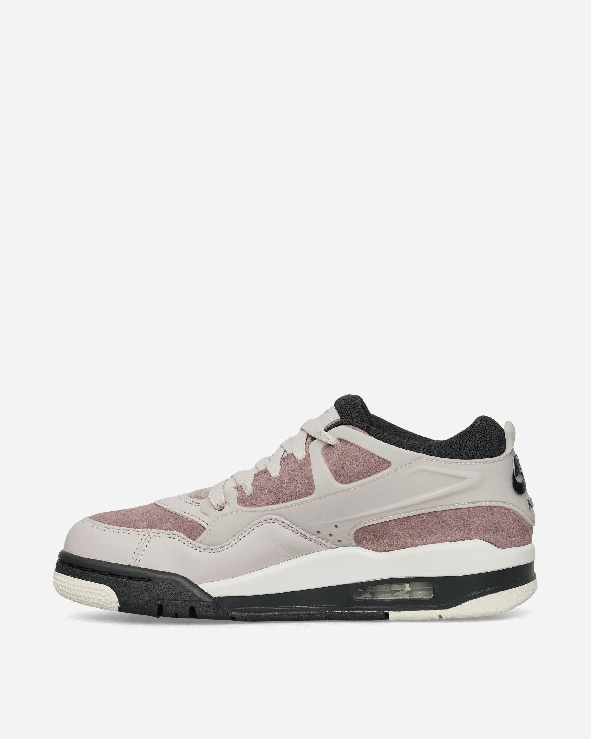Women's Air Jordan 4 RM Sneakers Taupe Grey / Platinum Violet Grip Hold Trail Ease