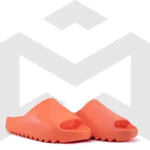 Relaxing Slip adidas Yeezy Slide Enflame Orange