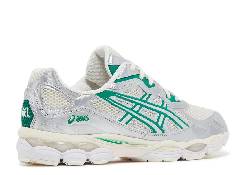 Fitness Runner Cushioned Midsole Geometry Asics Gel-NYC Cream Kale