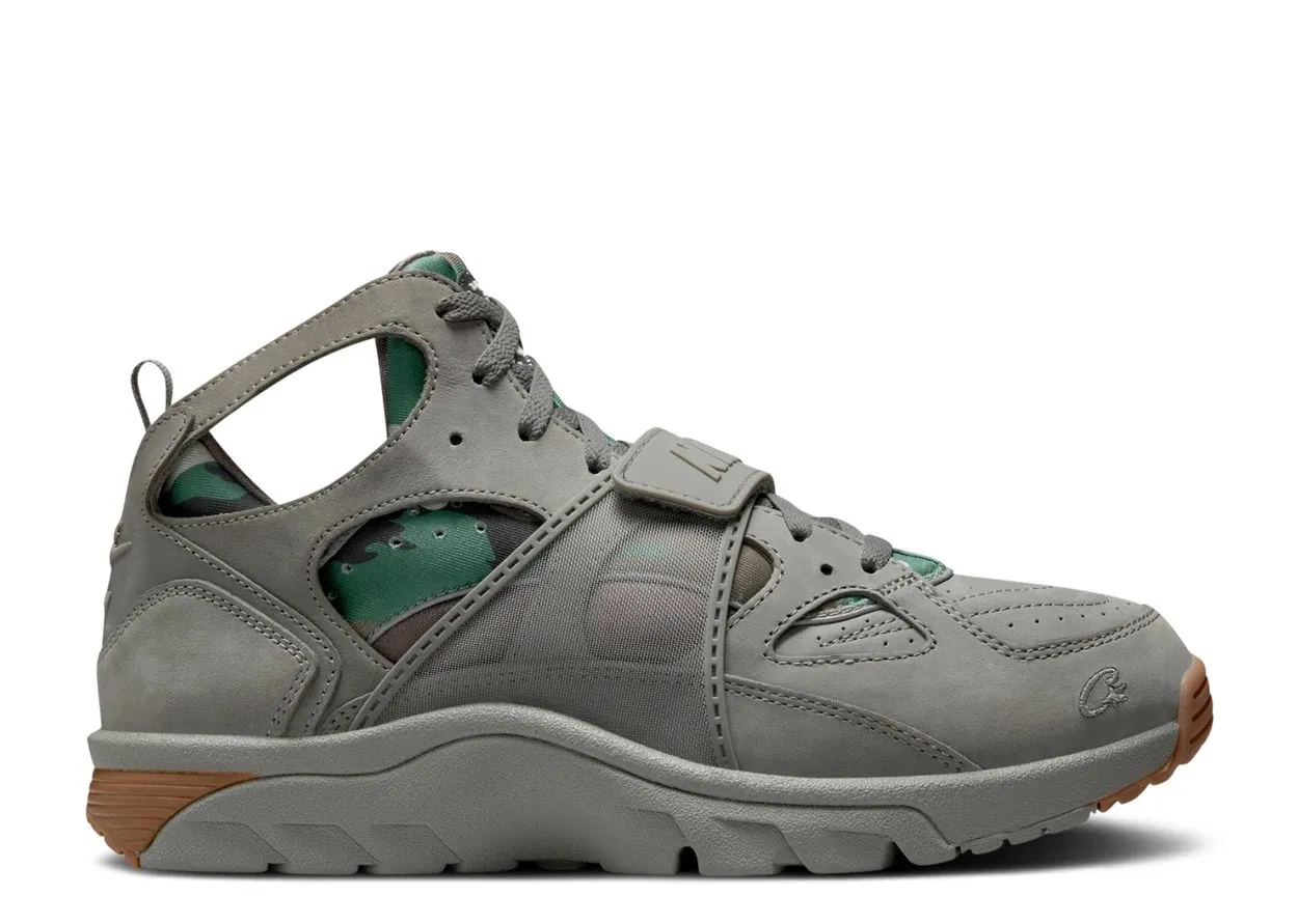 Nike Air Trainer Huarache Corteiz Gully Grey Rubber Outsole