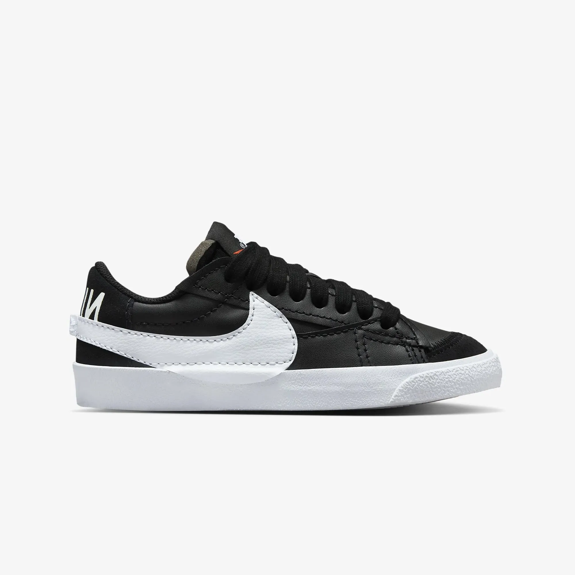 Nike | BLAZER LOW '77 JUMBO { BLACK/WHITE-BLACK-TEAM ORANGE Supportive structure Office Cool