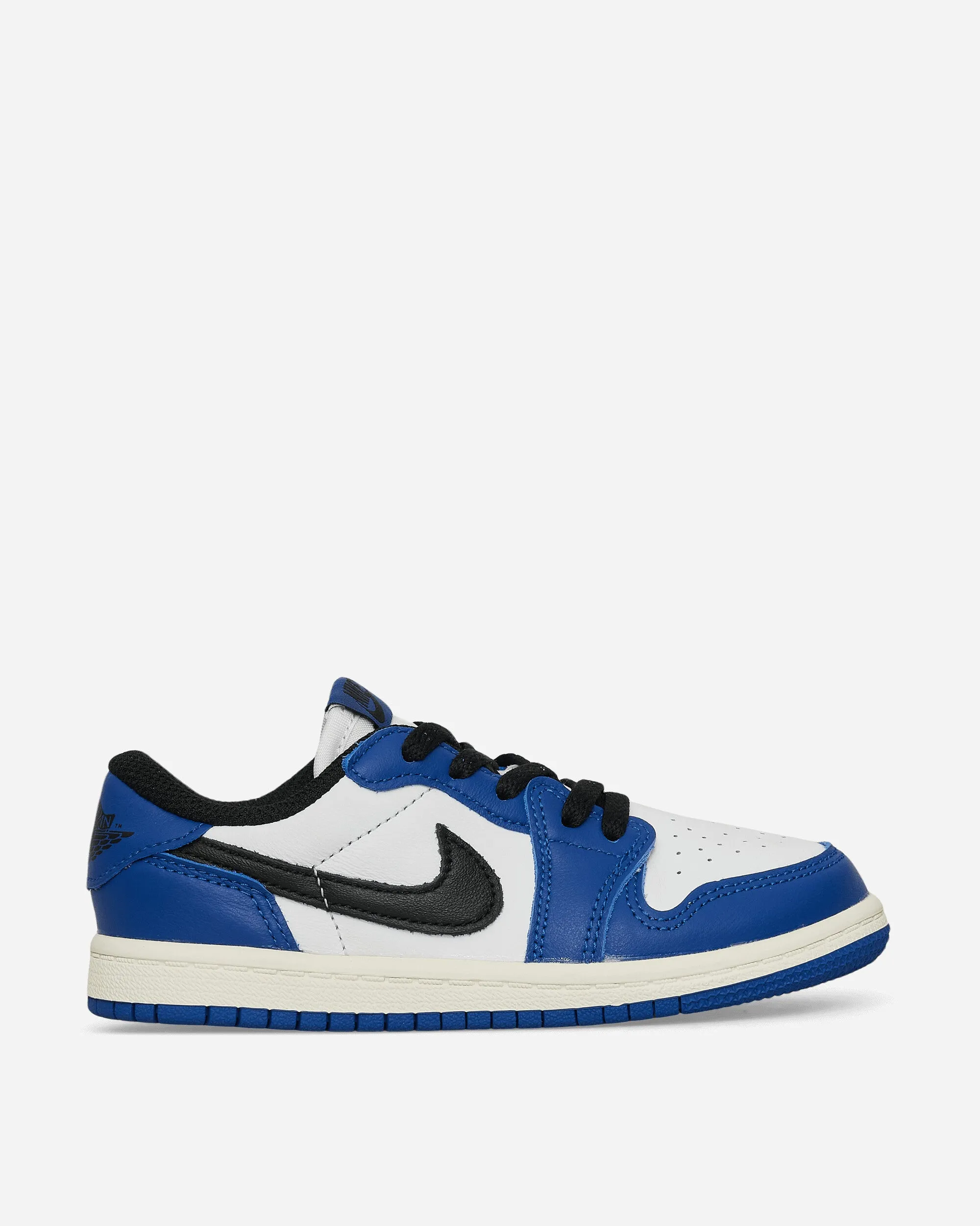 Scandi Clean Air Jordan 1 Low (TD) Sneakers Game Royal