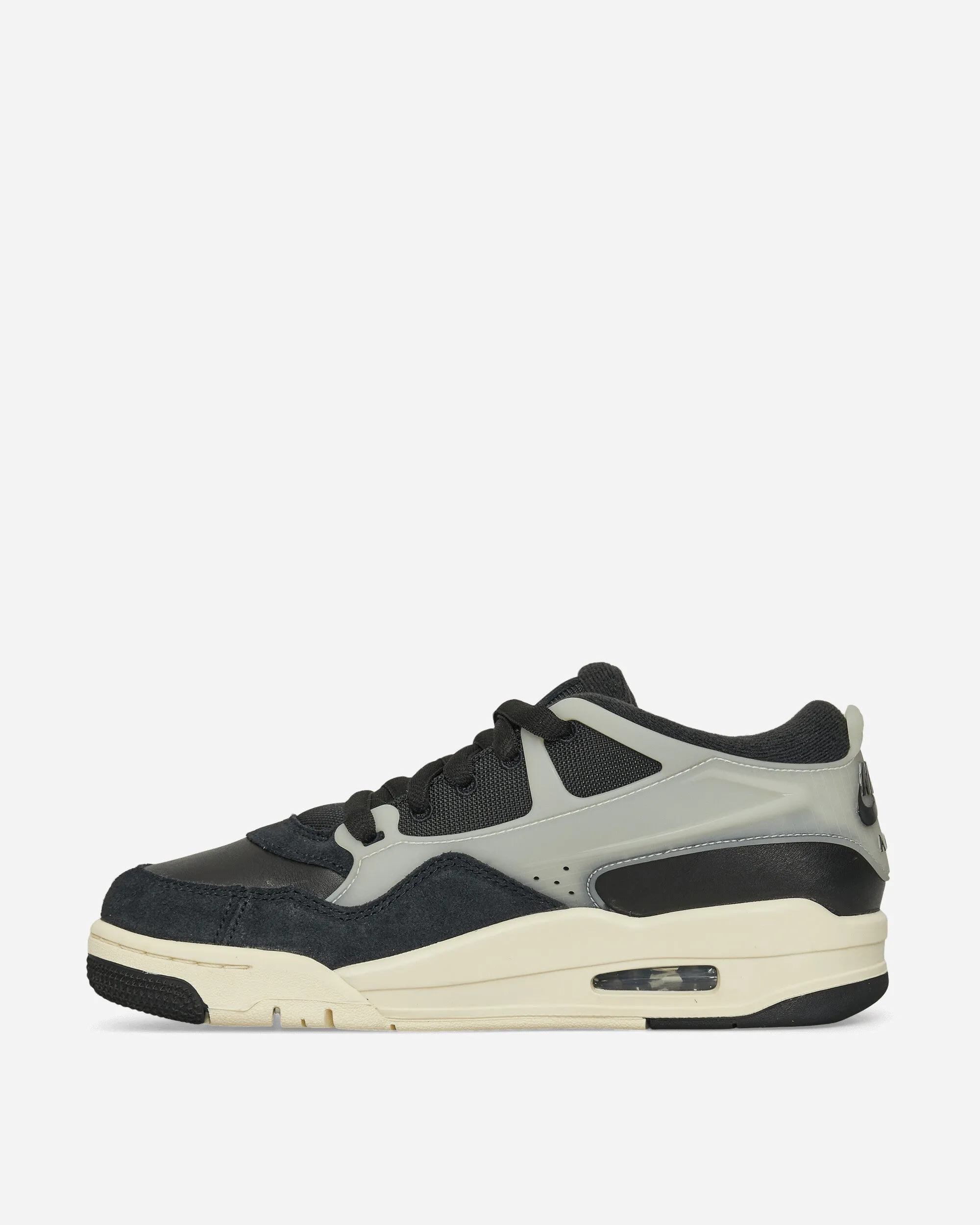 Air Jordan 4 RM Sneakers Black / Sail Firm Edge Foot Glow