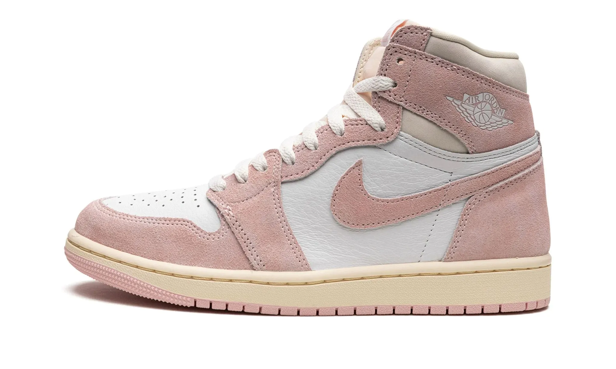Calm Walk boho vibe Wmns Air Jordan 1 Retro High OG Washed Pink