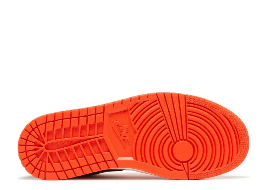 Quick Entry Air Jordan 1 Low Orange Black