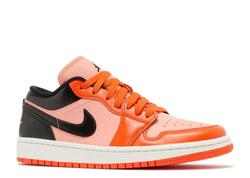 Cold Climate Air Jordan 1 Low Orange Black