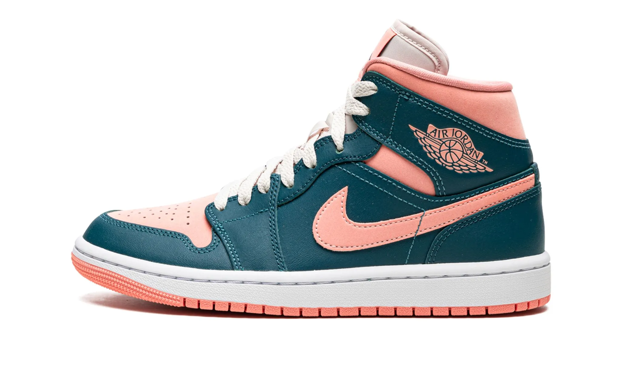 Air Jordan 1 Mid Dark Teal Gentle Motion