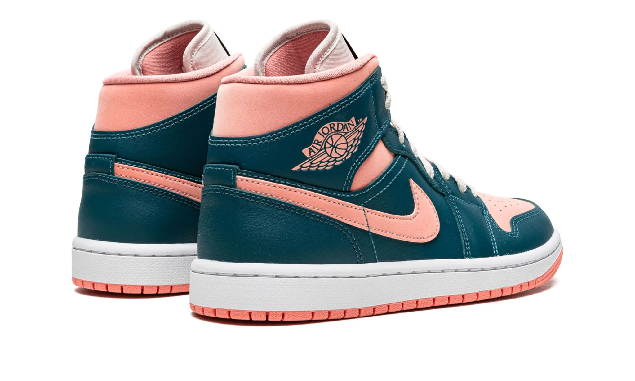 Comfort sole Air Jordan 1 Mid Dark Teal