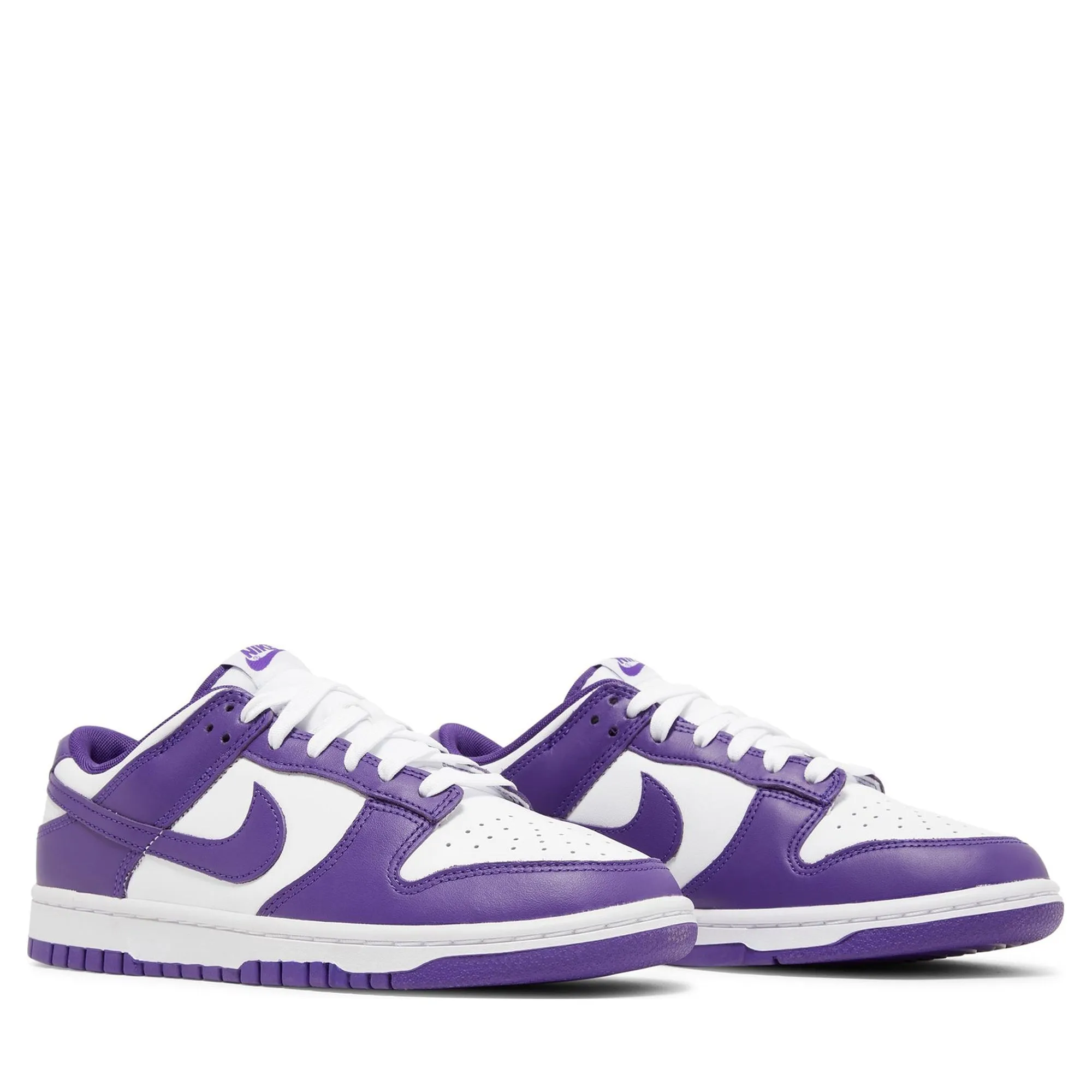 Nike Dunk Low Championship Court Purple Park Jog Grounded Steps