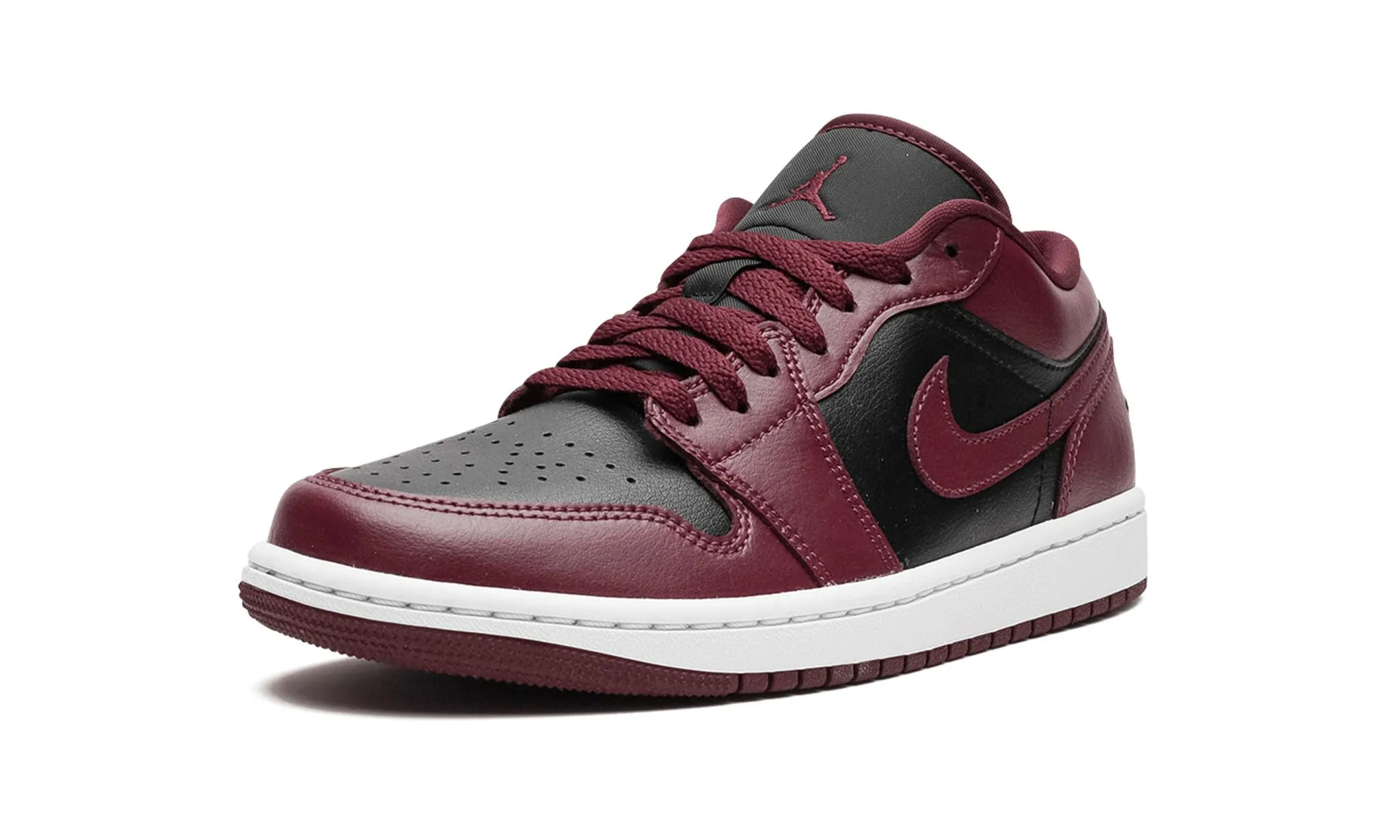 Air Jordan 1 Low Cherrywood Red / Dark Beetroot Fur Trim Arch support