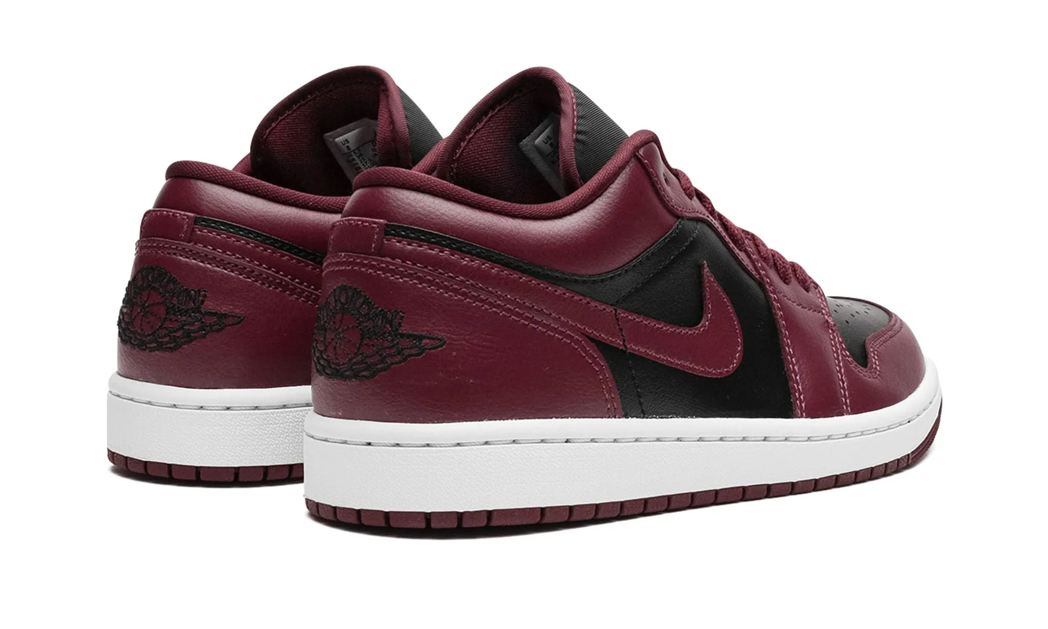Air Jordan 1 Low Cherrywood Red / Dark Beetroot Stride Bold Quiet Step
