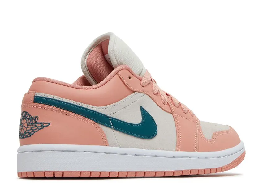 Classic Shoes Desert Step Air Jordan 1 Low Light Madder Root