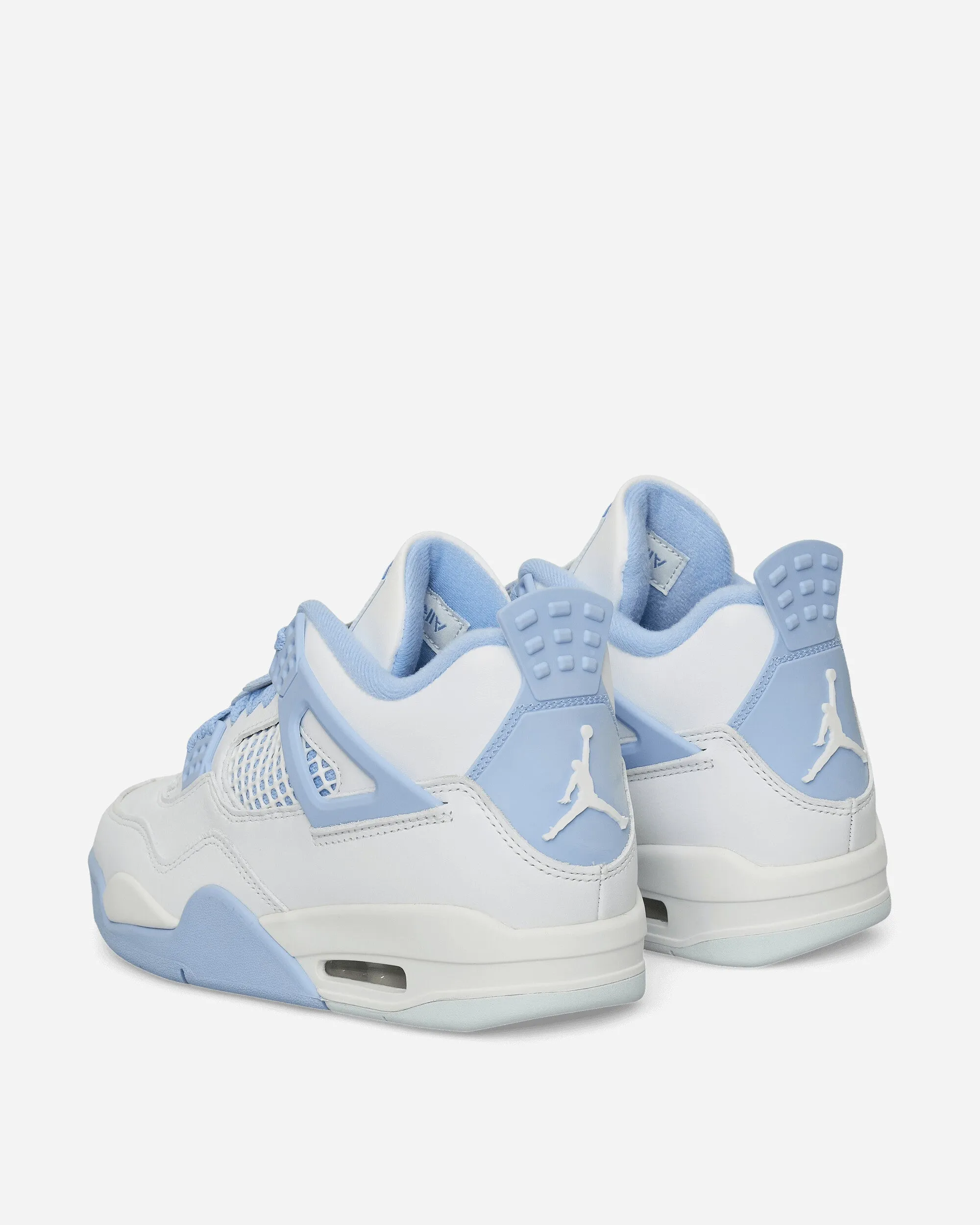 Island Vibe Women's Air Jordan 4 Retro Sneakers Aluminum