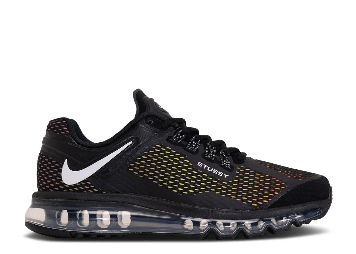 Nike Air Max 2013 Stussy Black Light cushion Deep Black