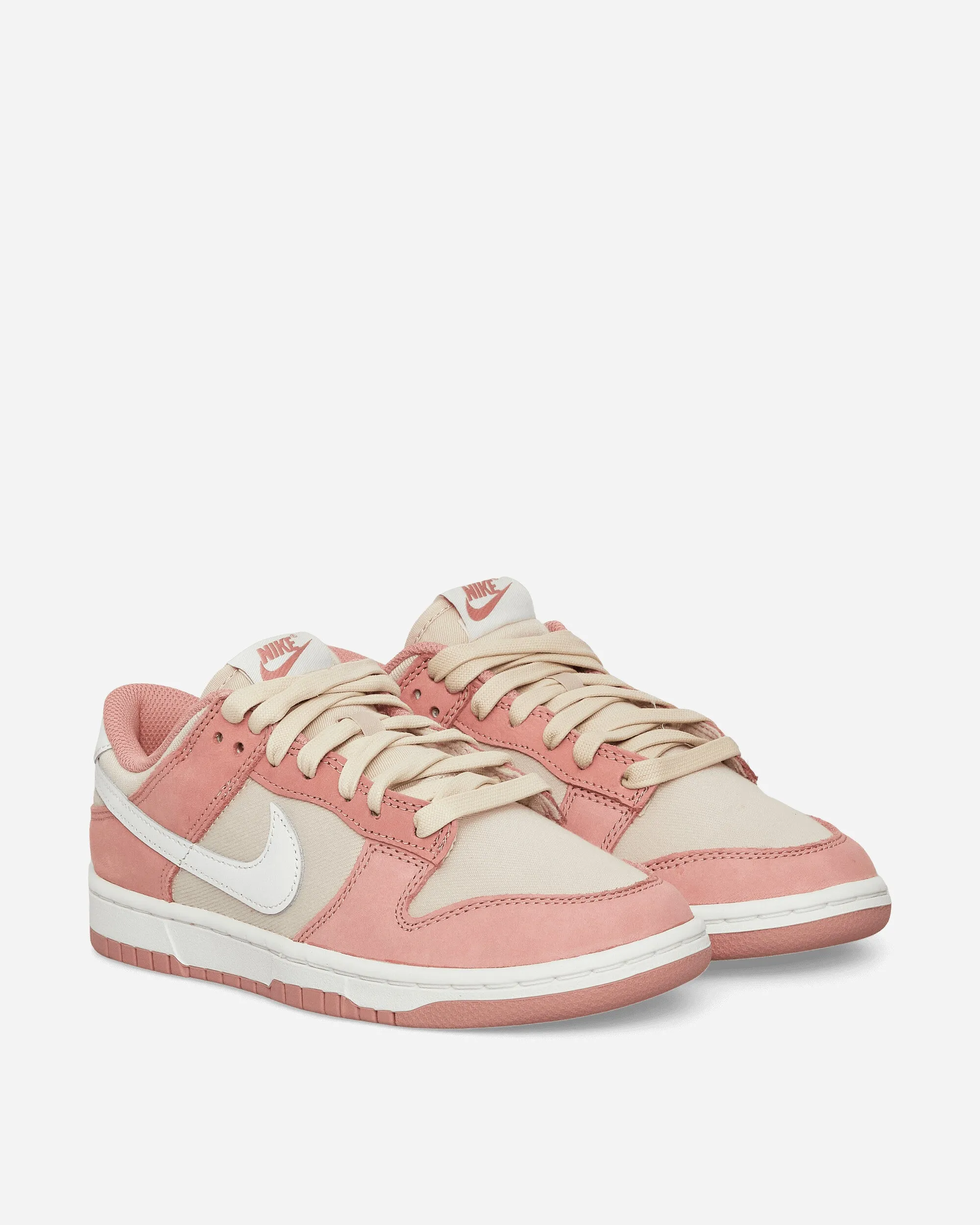 Rubber Outsole Dunk Low Retro PRM Sneakers Red Stardust / Summit White