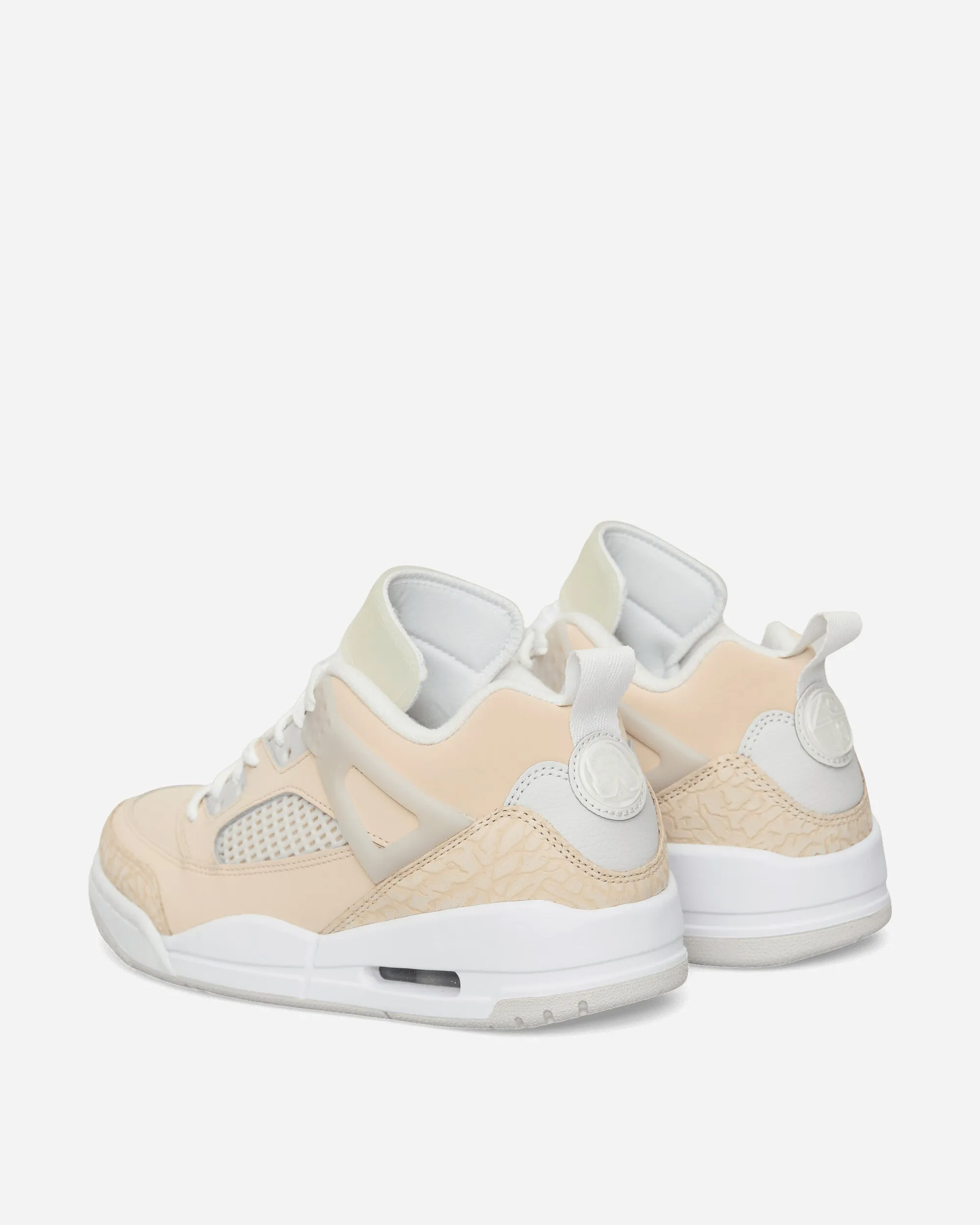 Modern Bold Street Fit Jordan Spizike Low Sneakers Sand Drift / White