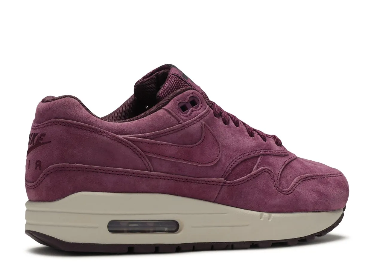 Nike Air Max 1 Bordeaux Desert Sand Comfy Walk Free Movement