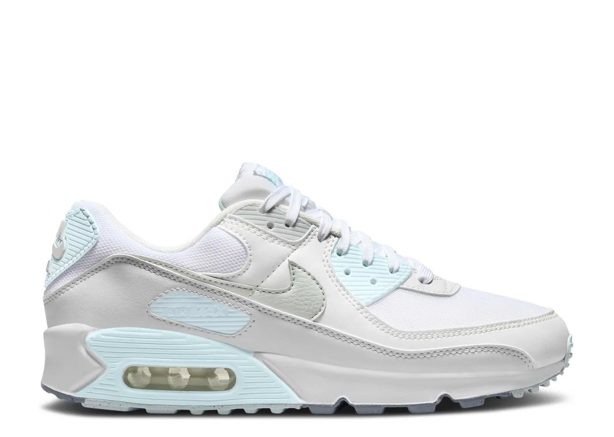 Smart Tread Pet Jog Nike Air Max 90 White Glacier Blue