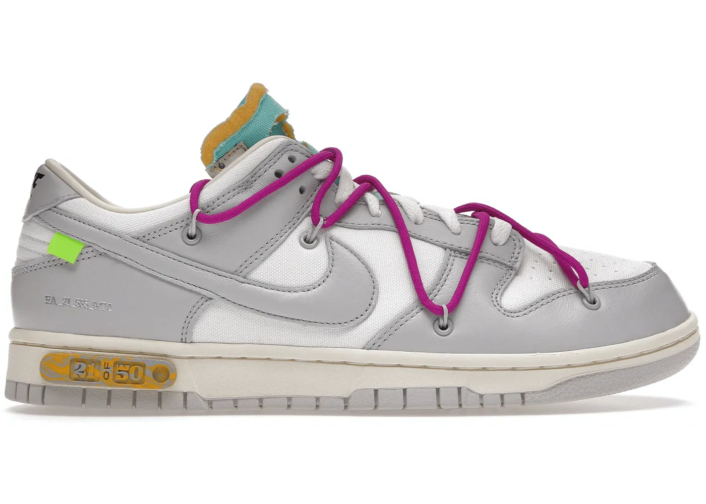 Nike Dunk Low Off-White Lot 21 Footwear Style Wind Step
