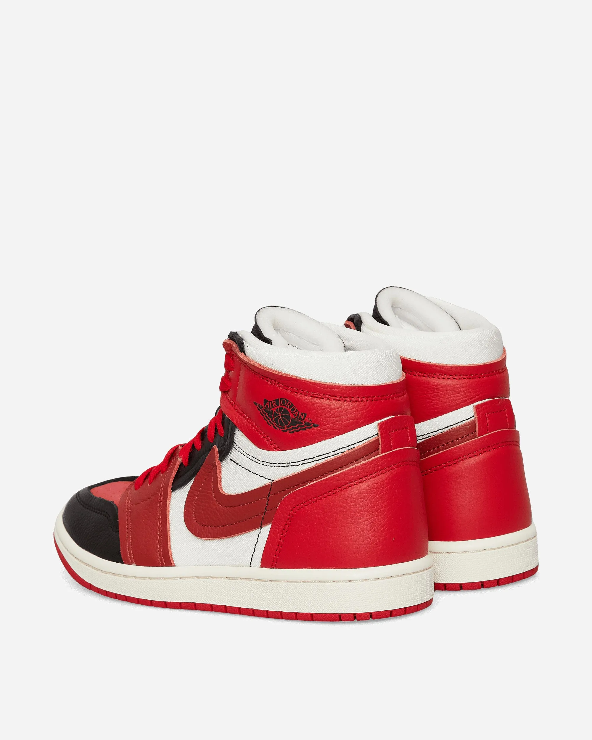Mono Style Women's Air Jordan 1 High Method of Make Sneakers Sport Red / Dune Red
