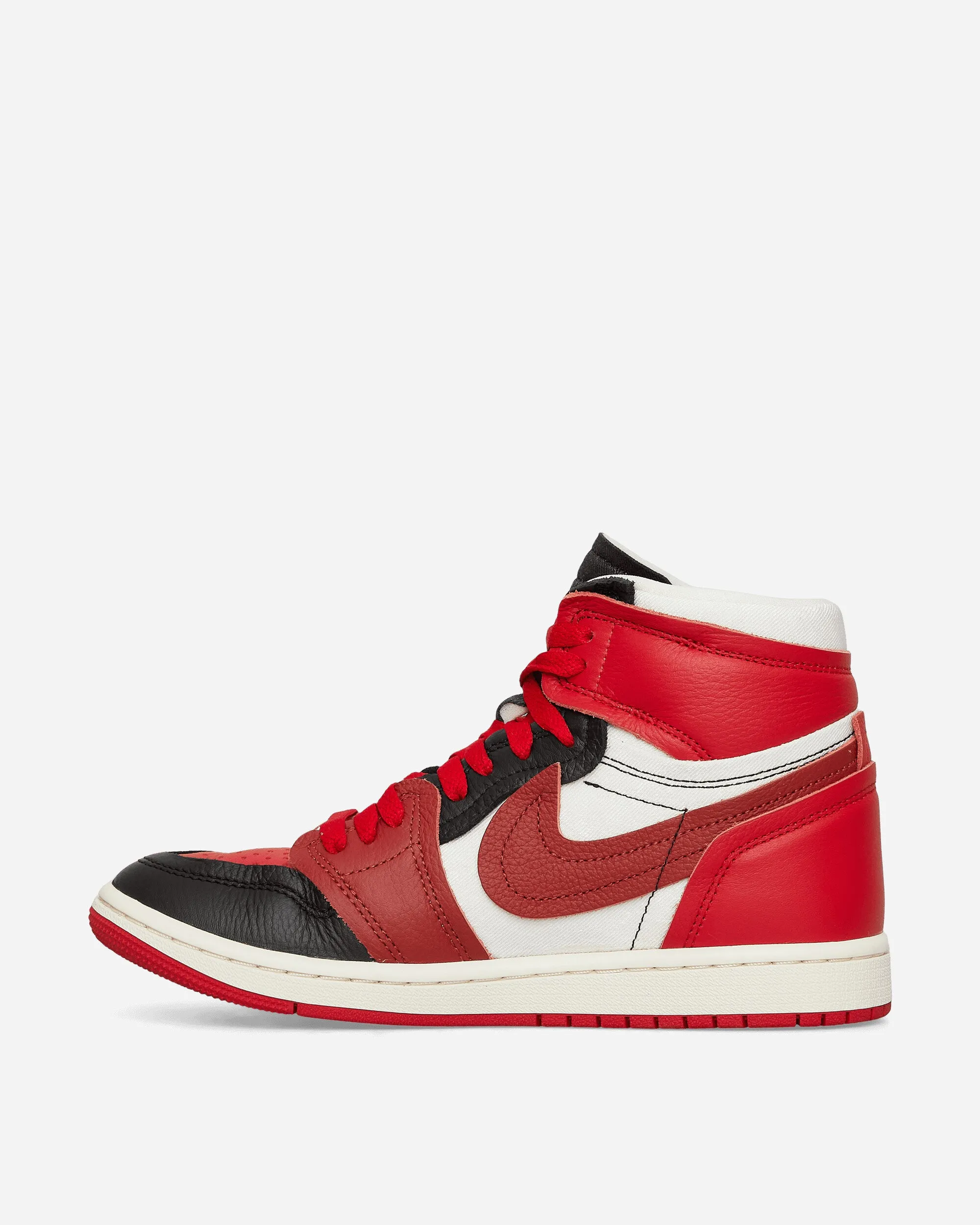 Trail Ease Quiet Step Women's Air Jordan 1 High Method of Make Sneakers Sport Red / Dune Red