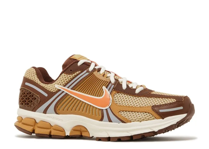 toe - box roomy shoes Comfort - optimized Nike Zoom Vomero 5 Wheat Grass Cacao Wow