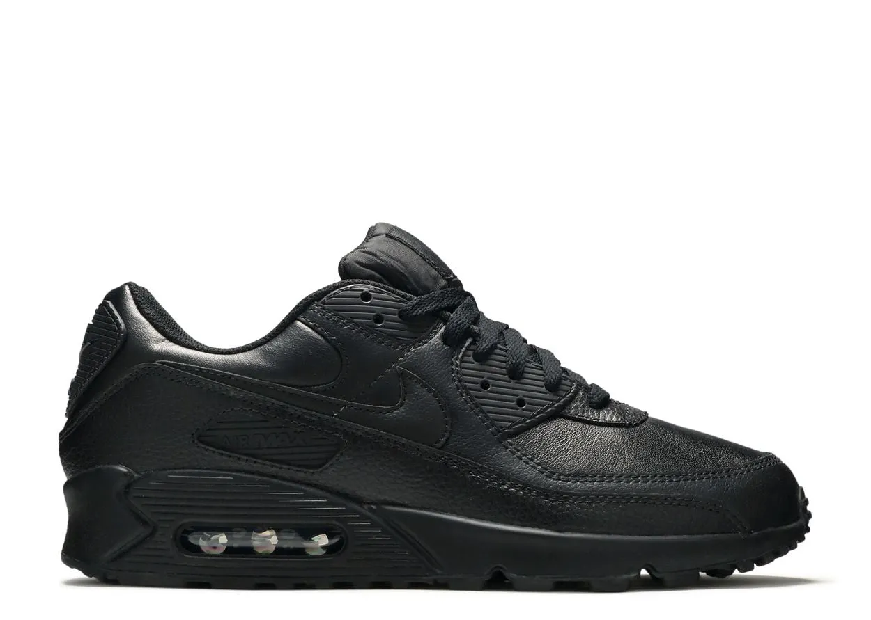 Dog Pace Scenic Step Nike Air Max 90 Leather Triple Black