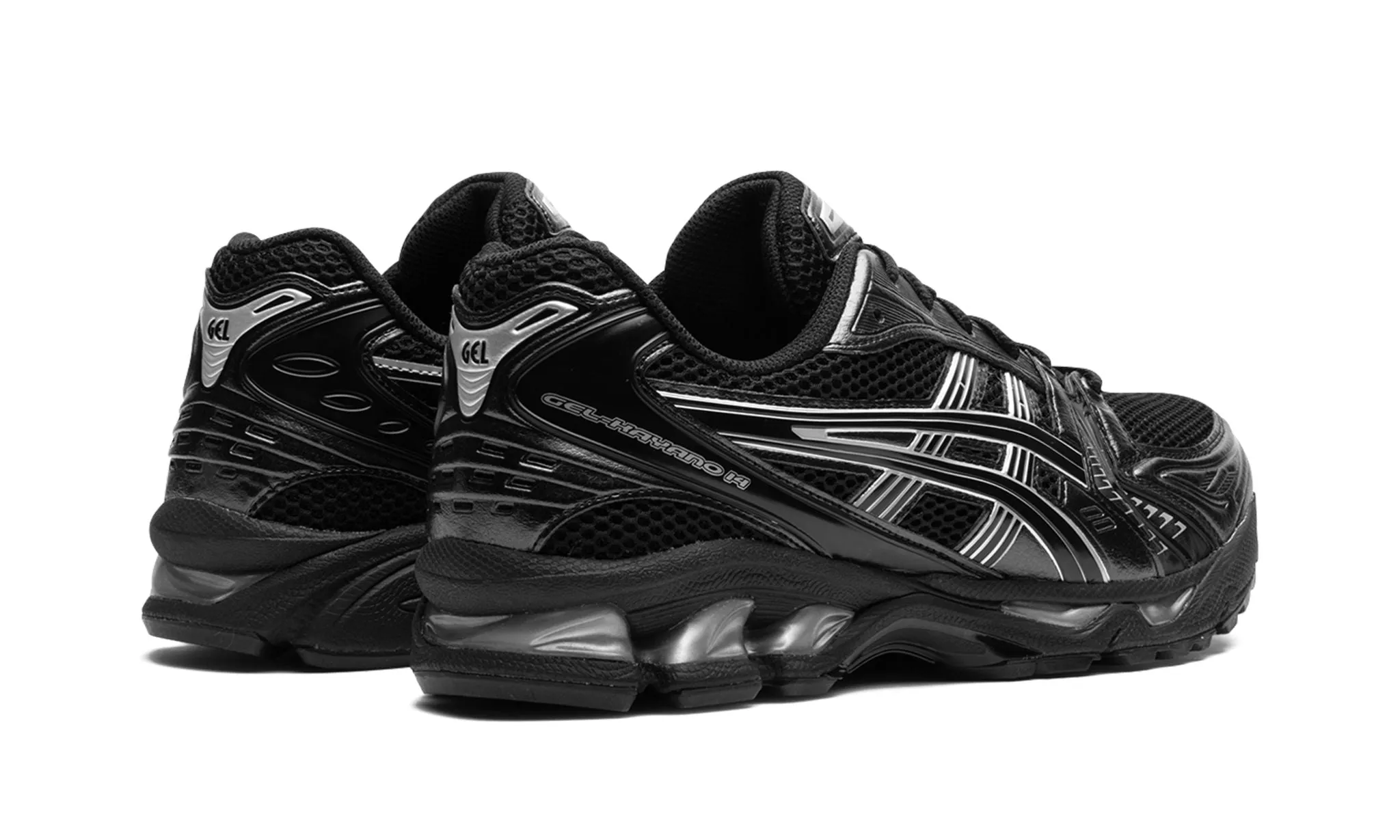 Comfortable Inner Lining Modern ASICS Gel-Kayano 14 "Black Pure Silver"
