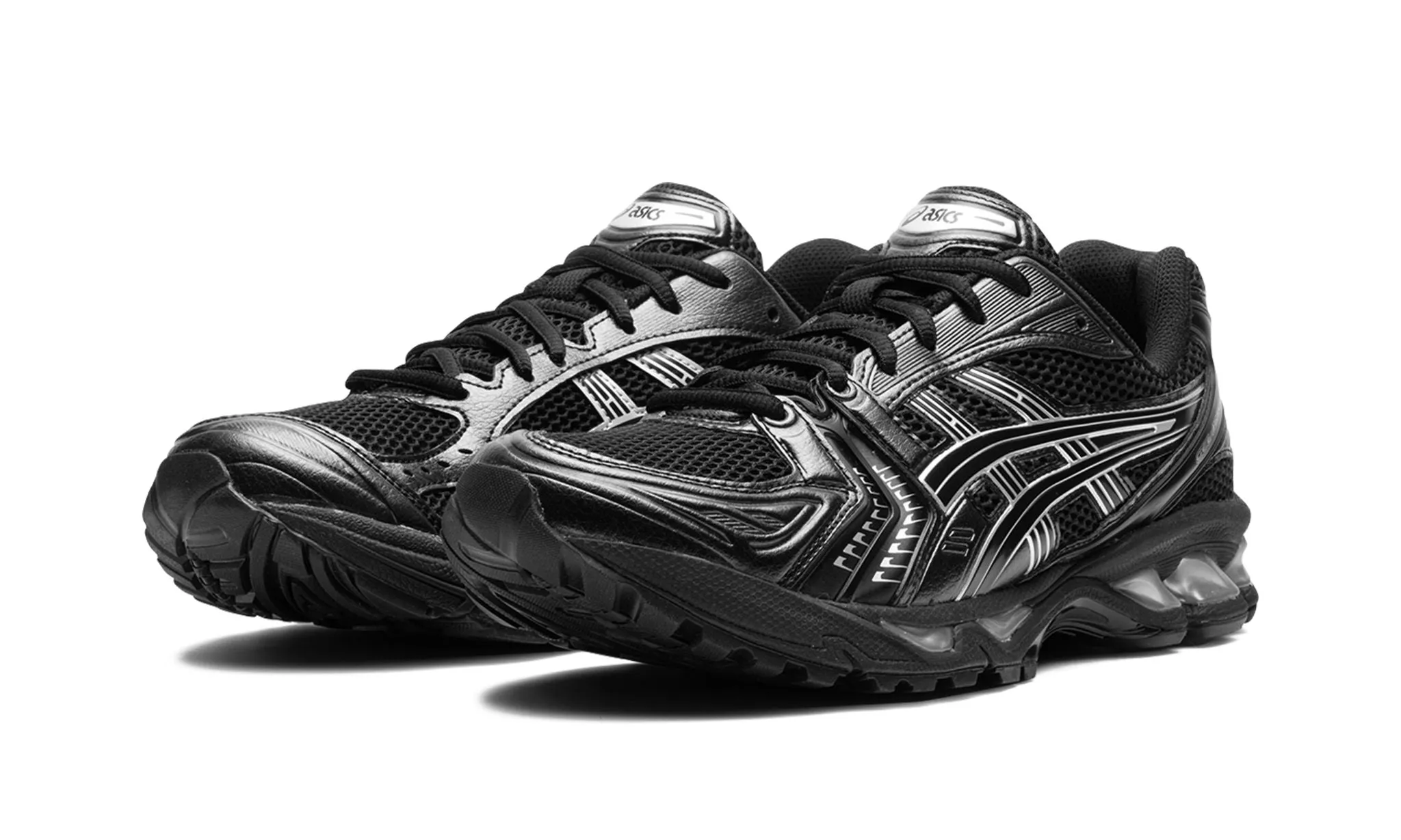 ASICS Gel-Kayano 14 "Black Pure Silver" Smooth Leather