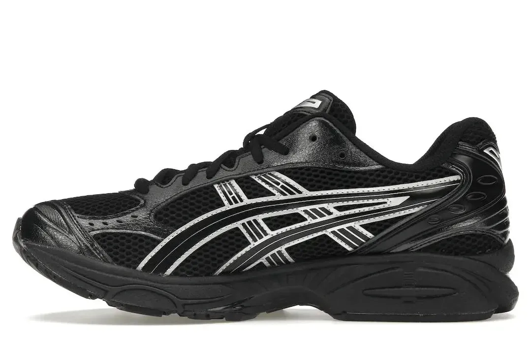 ASICS Gel-Kayano 14 Black Pure Silver Cushioning Tech Balance Walk
