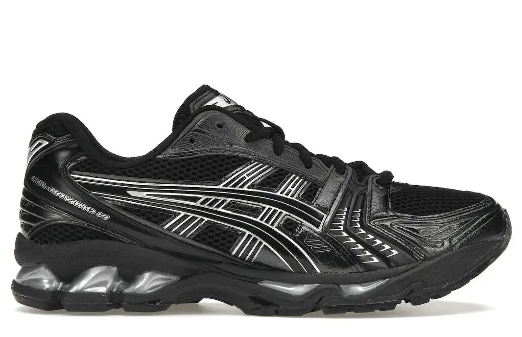 Track Fit ASICS Gel-Kayano 14 Black Pure Silver