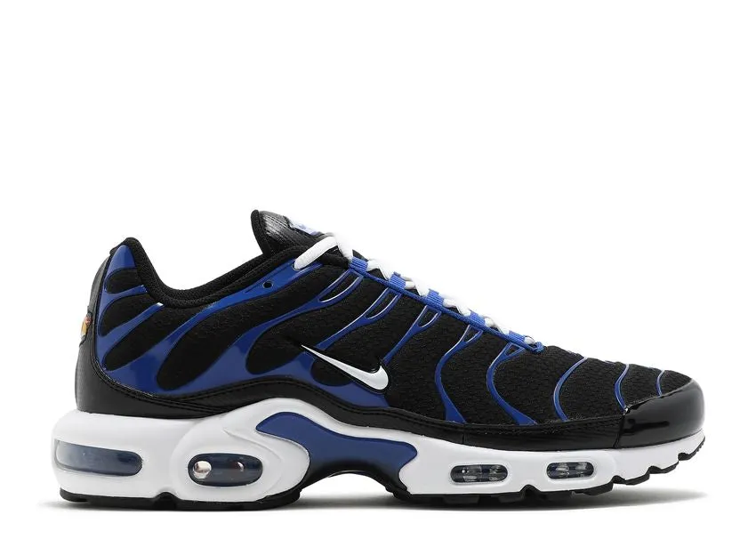 Flexible   outsole Quilt Warm Nike Air Max Plus Black Racer Blue