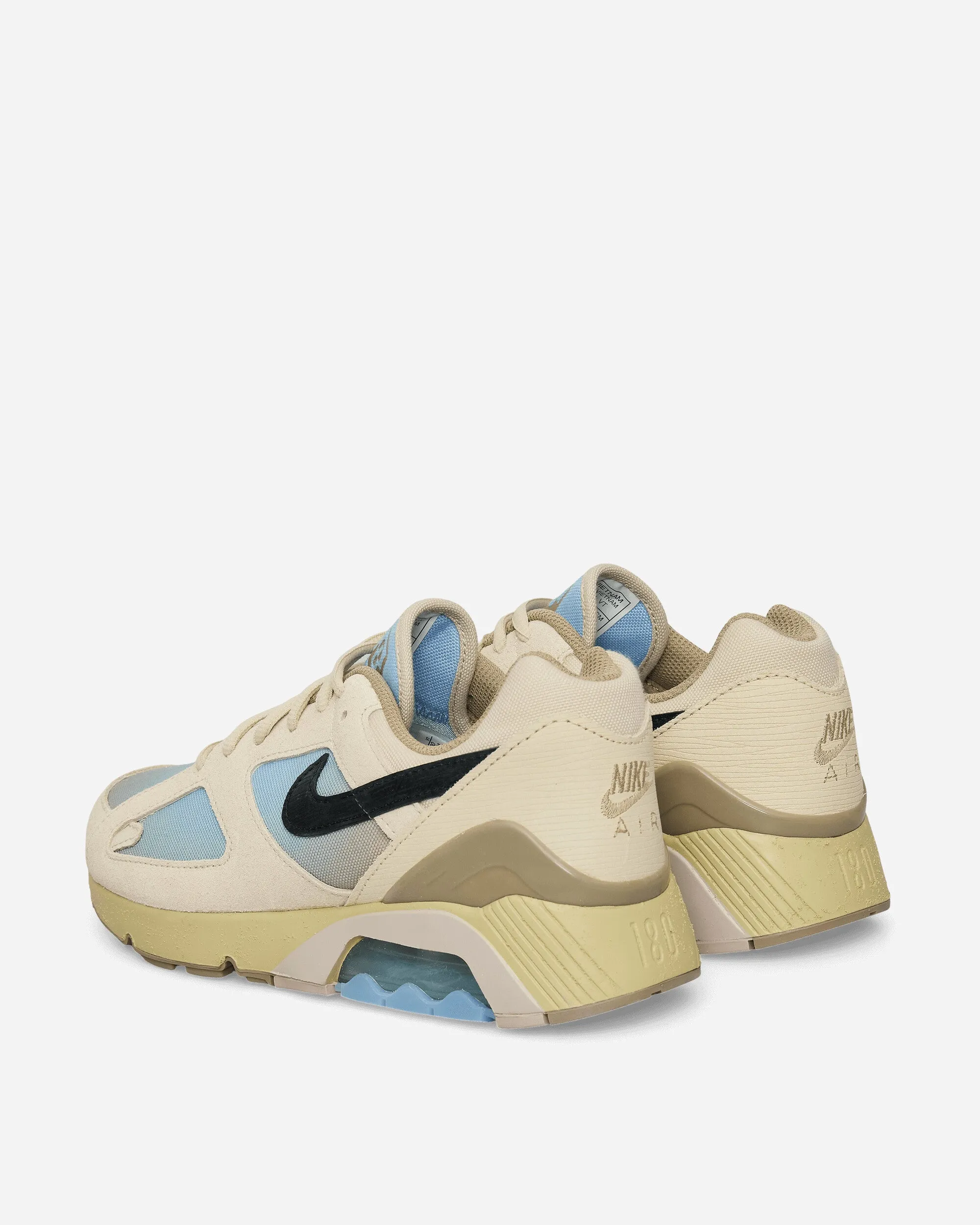 Heat Guard zipper Air 180 Sneakers Light Khaki / Psychic Blue