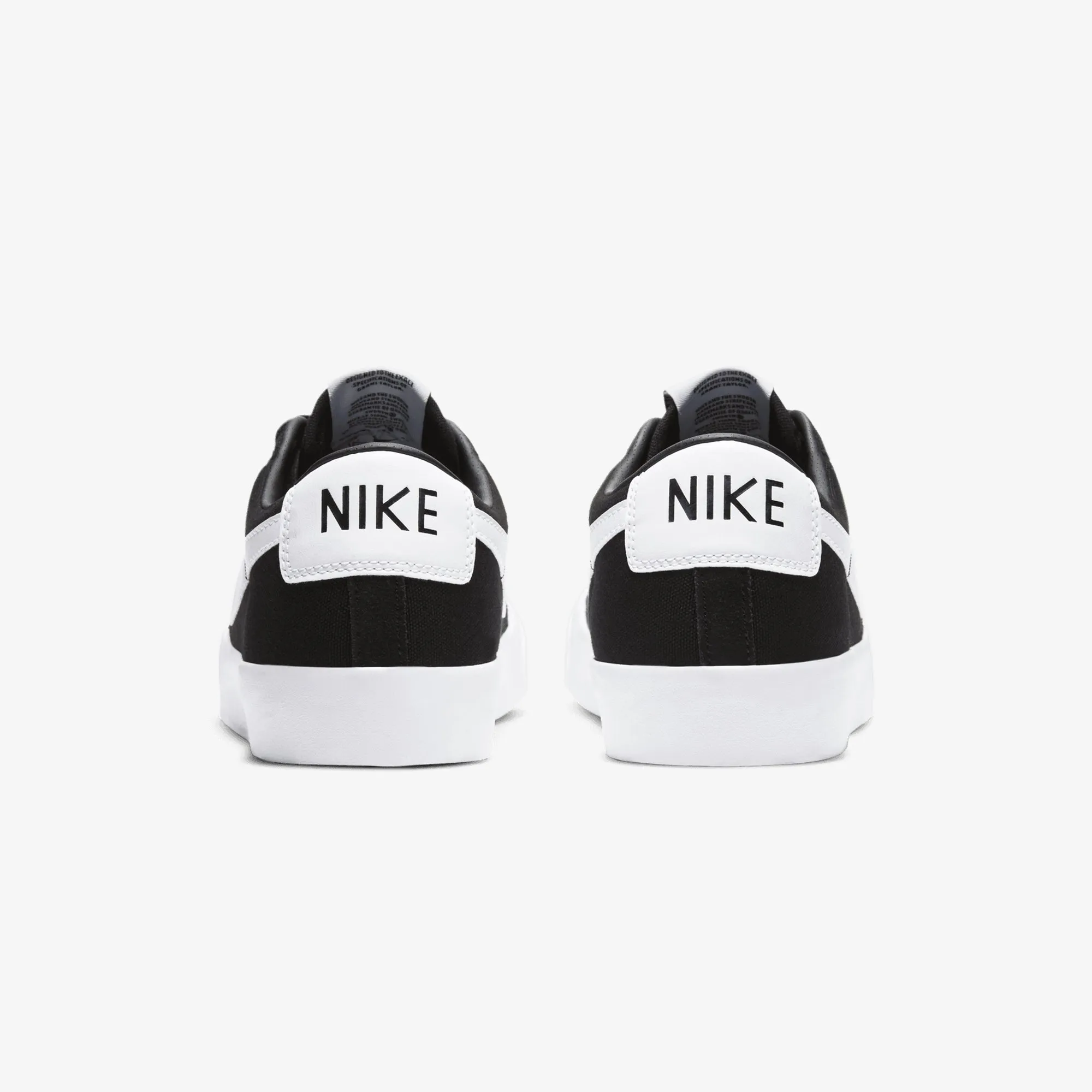 Bone Aid Nike | SB ZOOM BLAZER LOW PRO GT { BLACK/WHITE-BLACK-GUM LIGHT BROWN