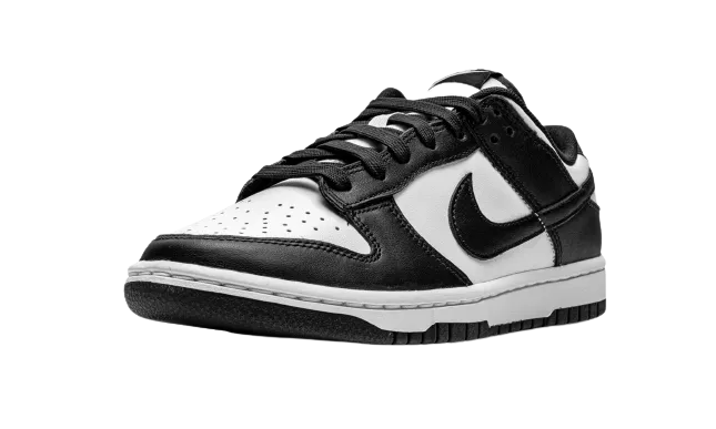 Round Toe Design Warm Liner Nike Dunk Low Retro "White Black Panda" Grade School