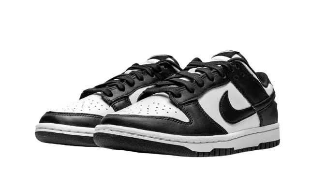 Nike Dunk Low Retro "White Black Panda" Grade School Cool Shape Race day