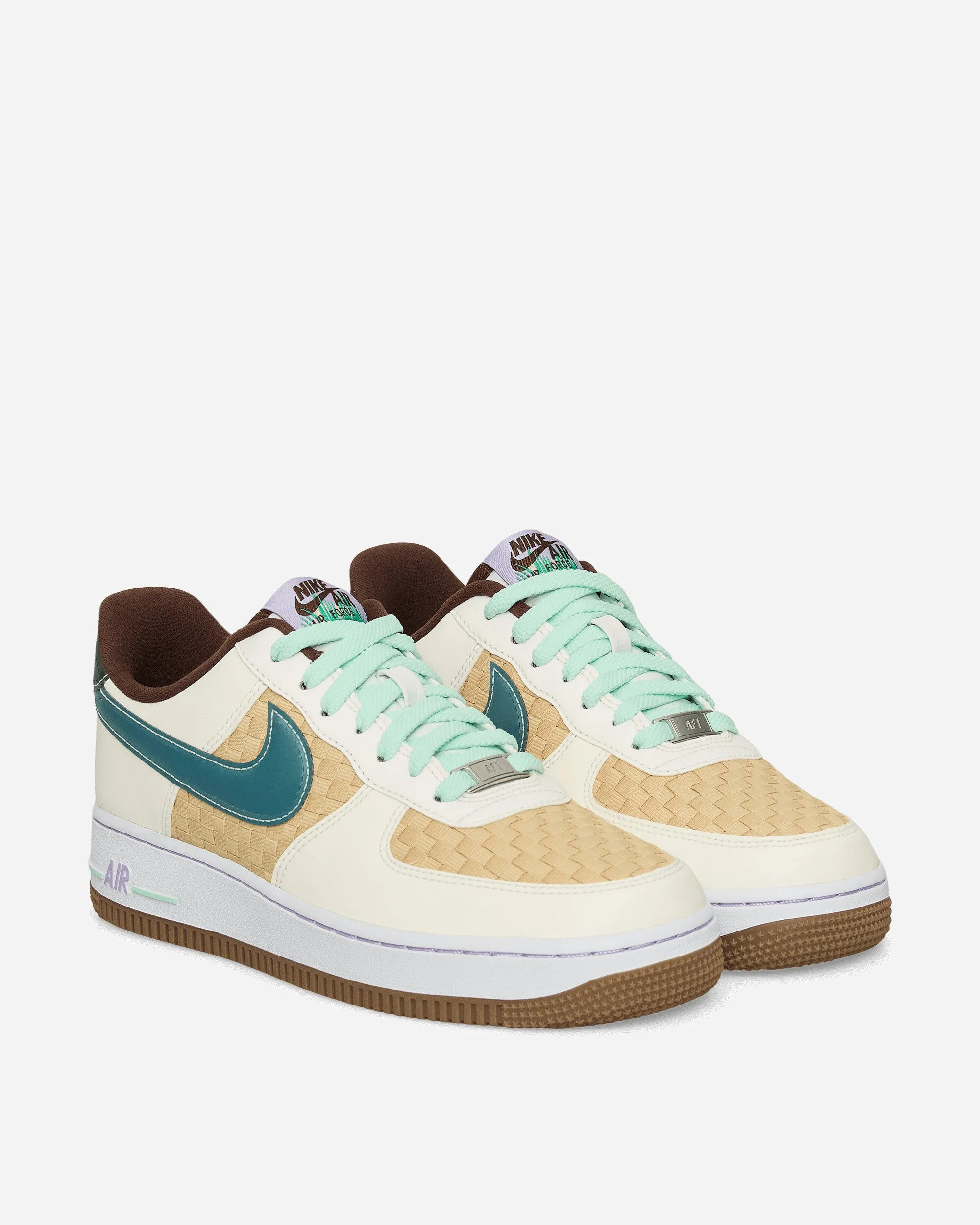 Metal Edge Retro Core Air Force 1 Sneakers Sesame / White