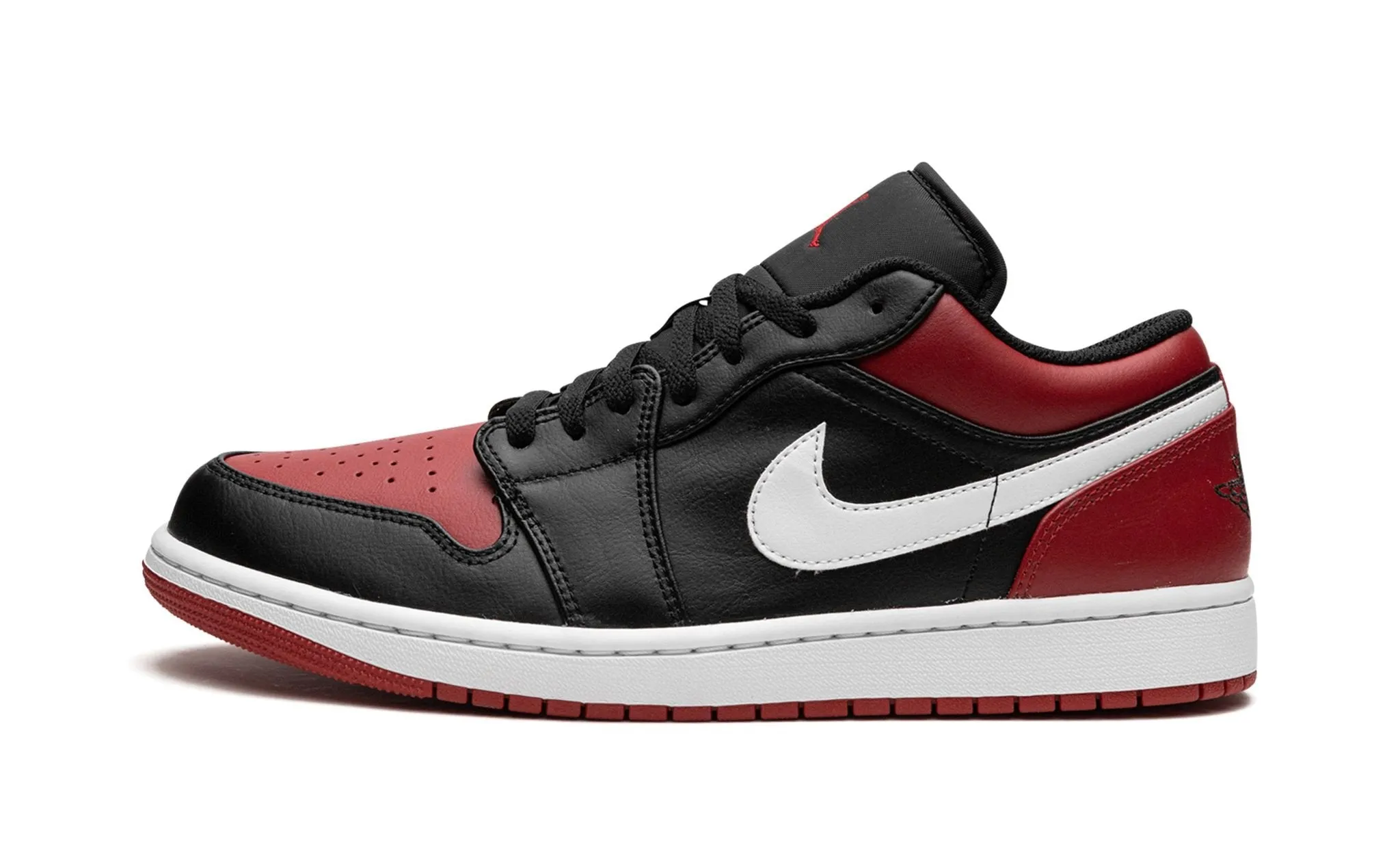 Island Step Low Top Air Jordan 1 Low Alternate Bred Toe